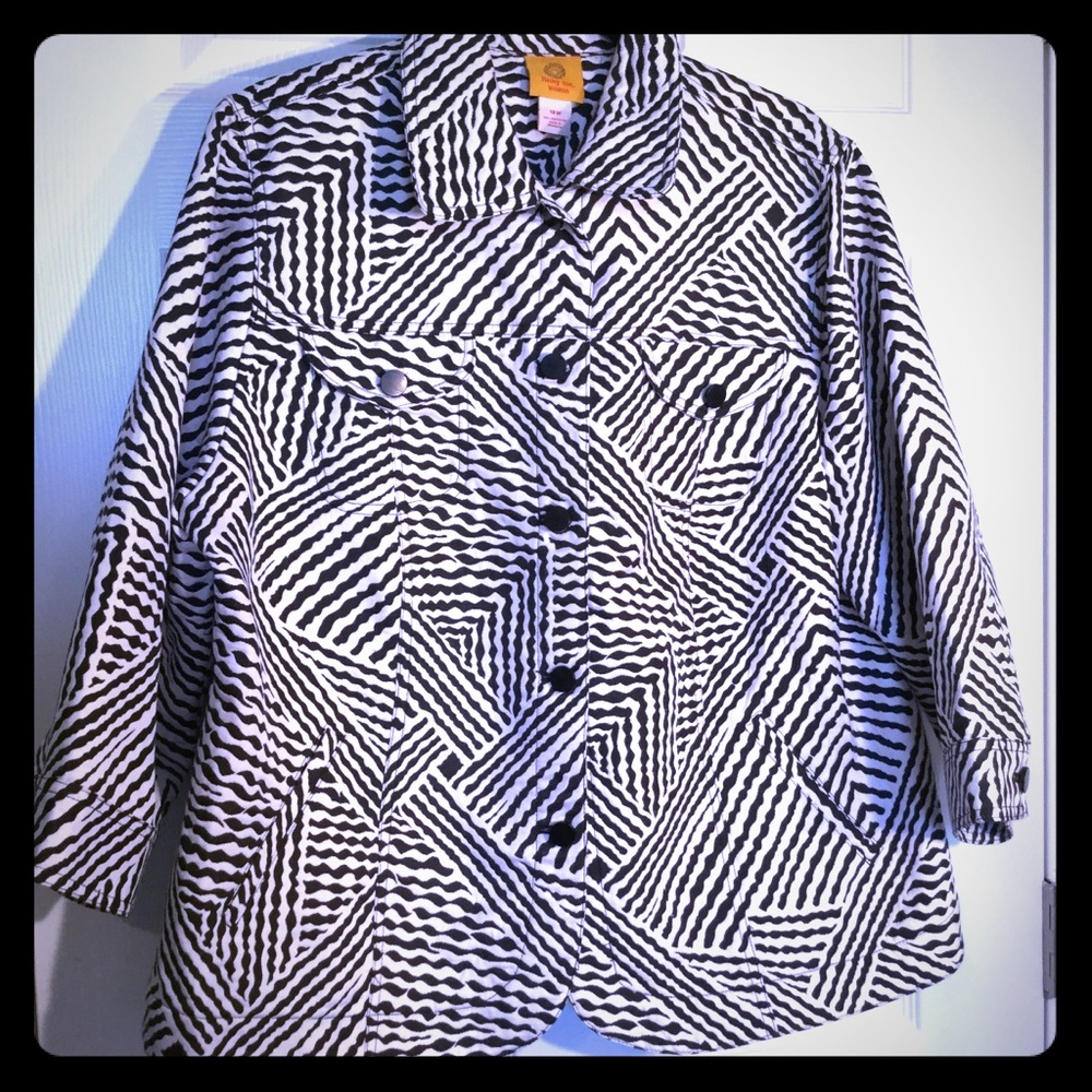 Ruby road, size 18, patterned jacket